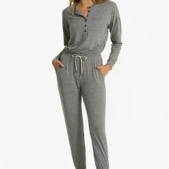 Vuori Lux Henley Jumpsuit - Women's